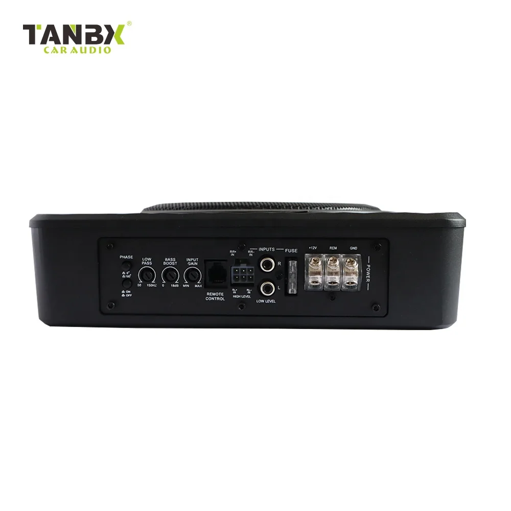 Factory price  10 inch high power car amplifier underseat subwoofer pure bass car audio speaker