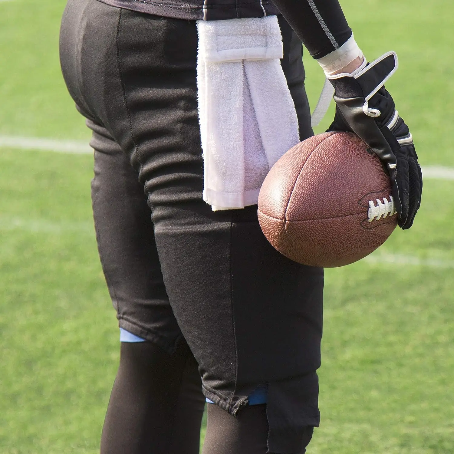 Custom sport towel cotton football Towel with embroidered logo