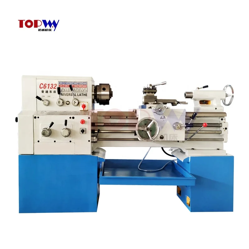 Manual Lathe  Machine Factory Price C6132 C6136 C6140 C6150 C6166 horizontal Engine Lathe