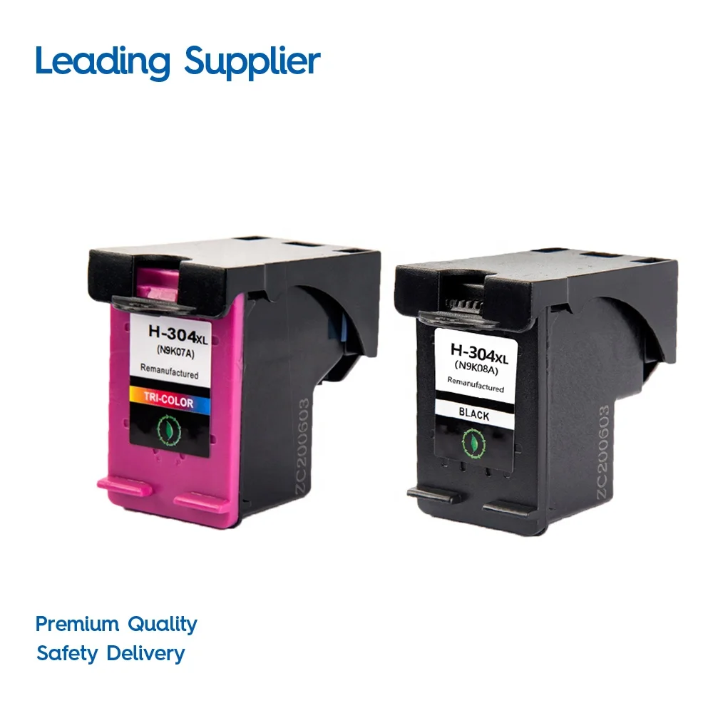 INK-TANK 304 XL 304XL премиальная черная восстановленные цветной струйный картридж с чернилами для HP304 для струйного принтера HP DeskJet 3720 3730 2630 принтер
