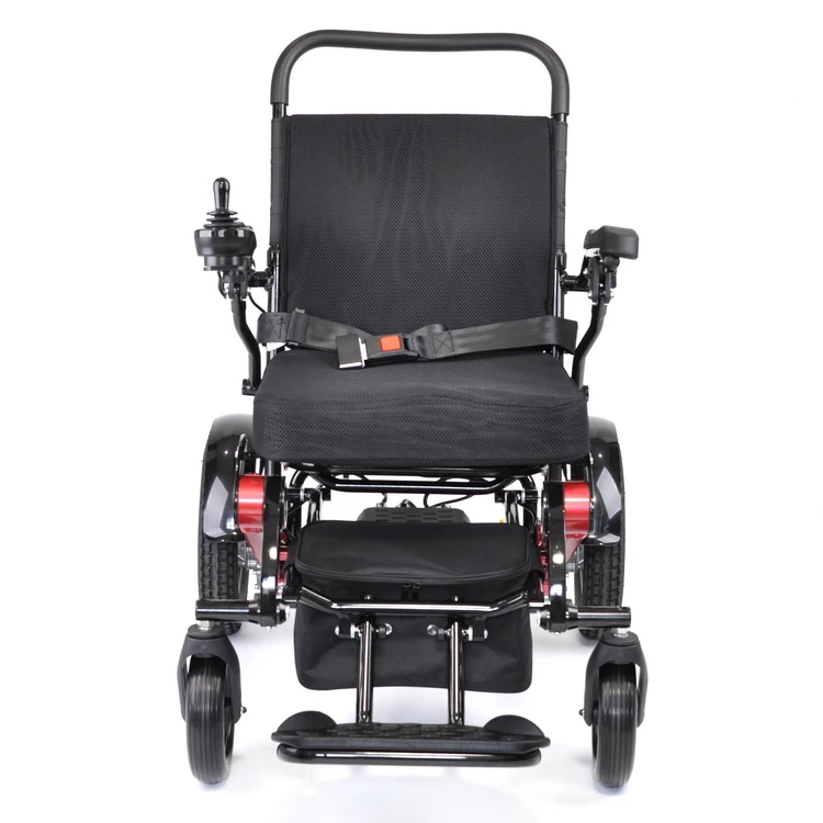 Portable foldable light strong manual and powered wheelchair handicapped elderly