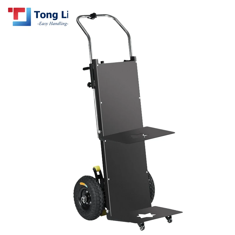 China Heavy Duty Electric Climbing Trolley Electric Stair Climber Dolly Cart Hand Truck Trolley