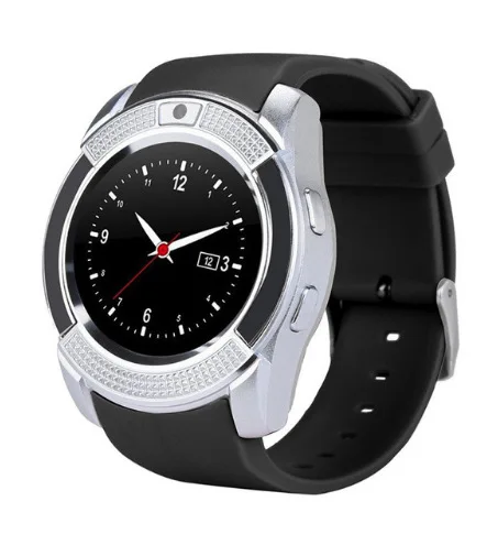 Colorful V8 Smart Watch Sport Fitness Men Women Watches Tracker With Camera SIM Card Slot Waterproof Android Smartphones Watches