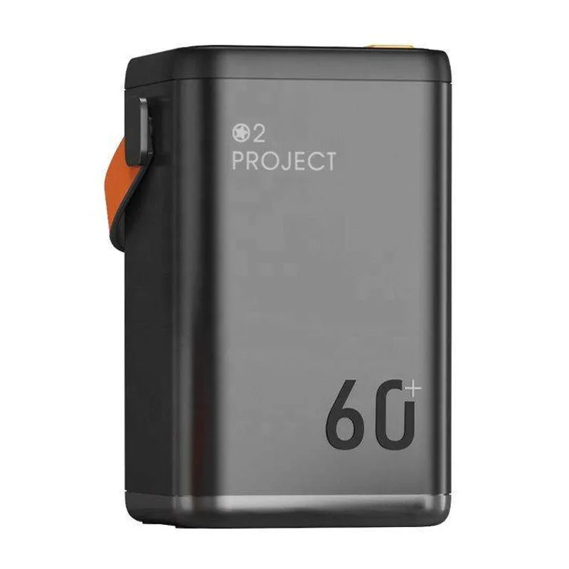 Smart Power Bank With Strong Light 4 Usb Outdoor Digital Display High Capacity Powerbank 60000Mah Power Bank