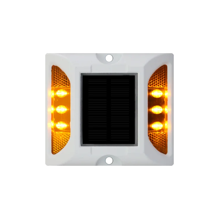 Popular Vialeta Solaris Aluminium Cat Eye Road LED Stud Waterproof IP68 White Reflector Solar Road Marker
