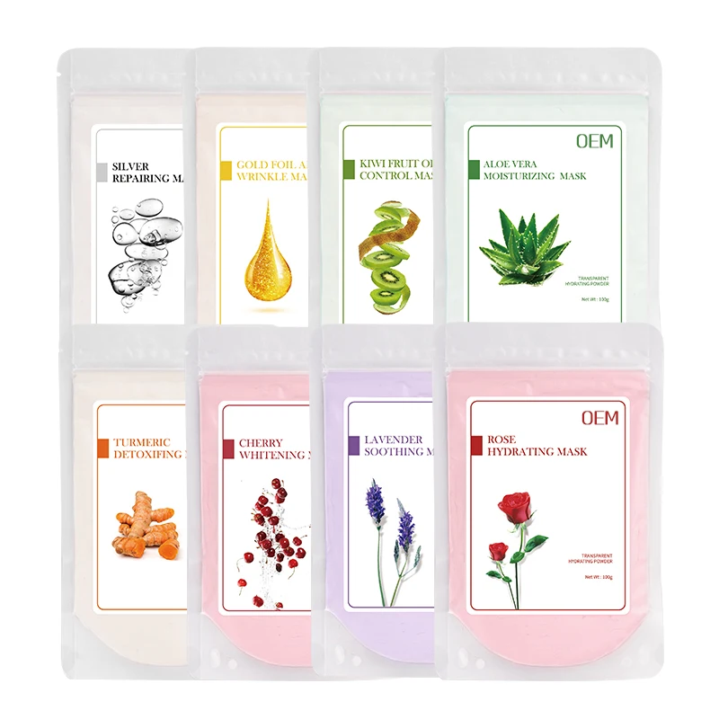 OEM  Moisturizing Skin Care Clean Peel Off Facial Mask Organic Soft Jellymask Powder