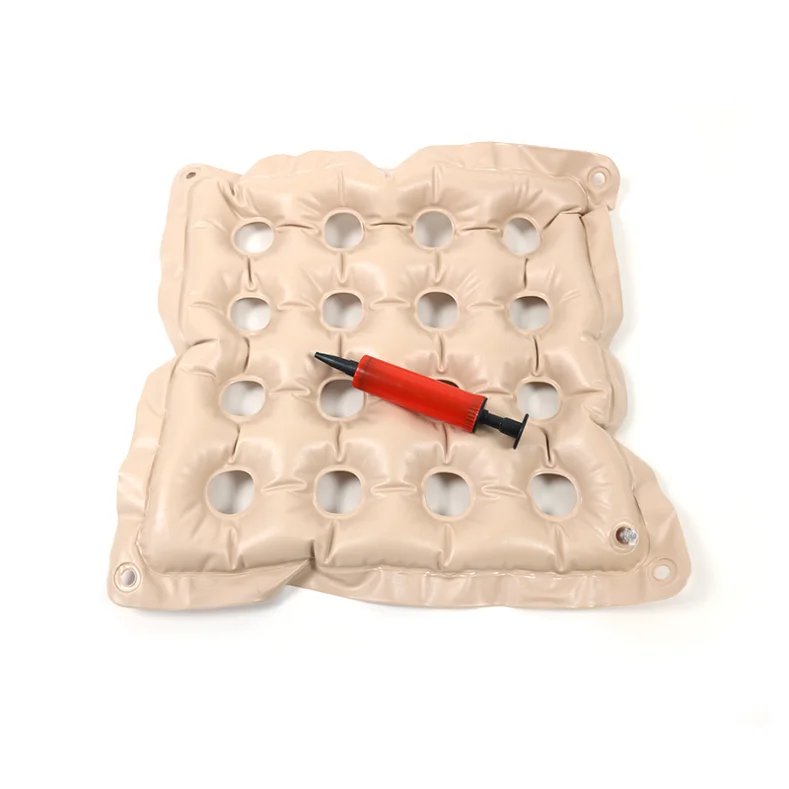Home care use Anti-pressure sore air waffle bubble seat cushion for haemorrhoids & piles care for nursing assistance
