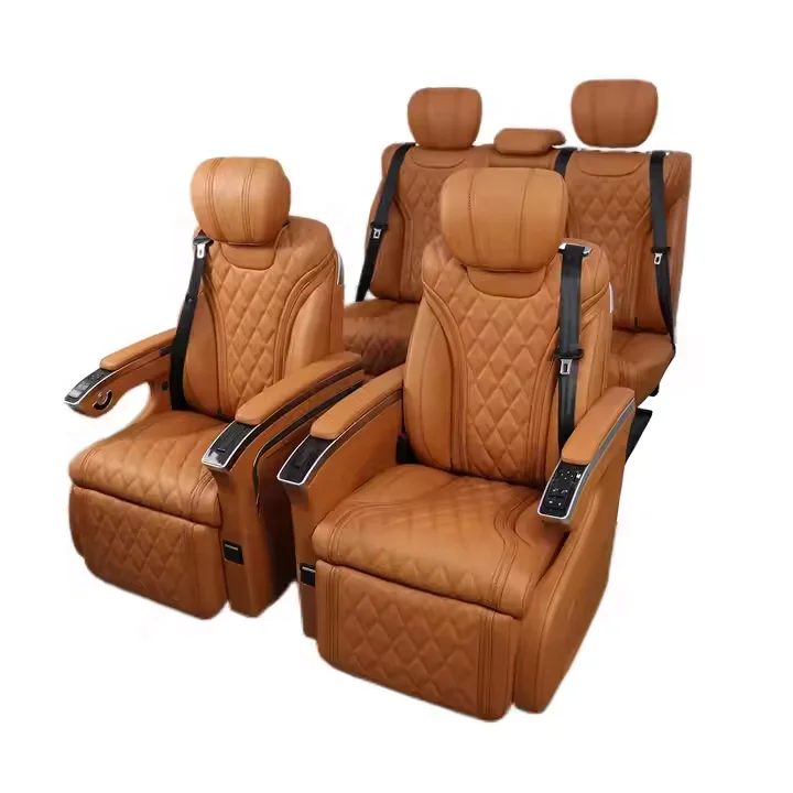 Automotive  Interior Upgrade Car Recline VIP Captain Seat With Table Luxury Van Seat For mercedes Benz v class vito