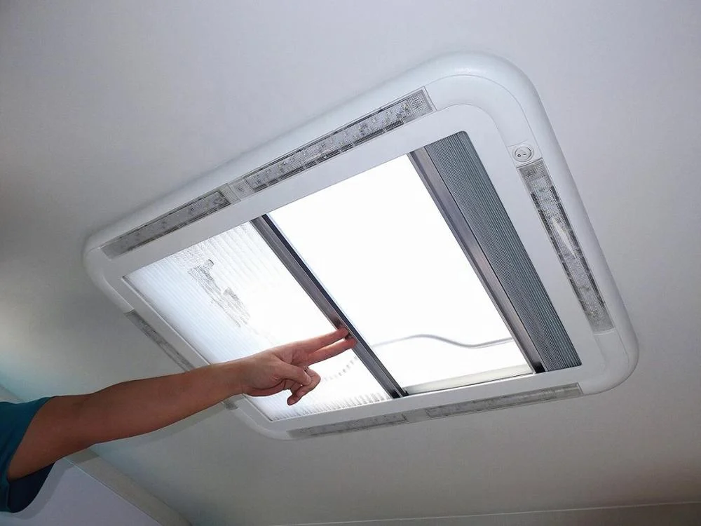 Фургон RV кемпинг автомобиль трейлер skylight вентиляция со светодиодной подсветкой Размер