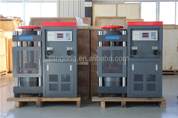 2000kN concrete testing machine for pressure YES-2000 Brick block compression tester