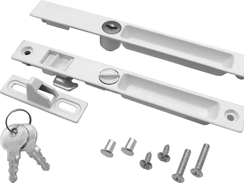 High reliable Window Hardware Accessories Aluminum Alloy Window Safety Locks Sliding Window Latch Lock