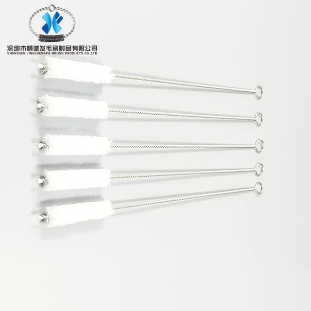 High Quality Baby Bottle Straw Brush Small Hole cotton thread Cleaning Bristle Brushstraw brush