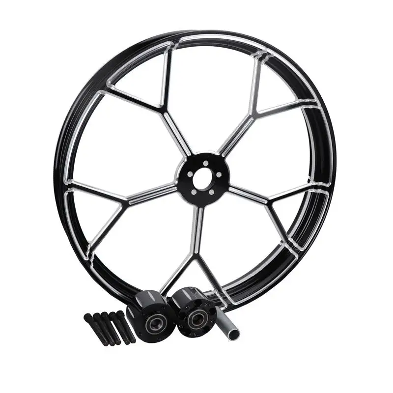 Кованые алюминиевые мотоциклетные колеса для Harley davidson 18 21 23 26 30 дюймов CNC harley