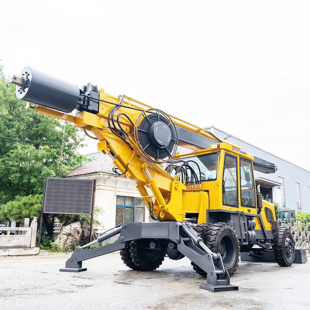 Compact Rotary Drill for Quick Urban Utility Installations and Deep Excavation Projects