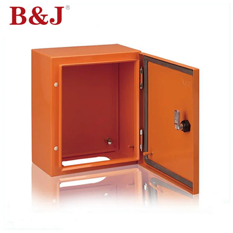 B&J Wall Mount Enclosure IP66 Waterproof Electrical Metal Distribution Box Panel
