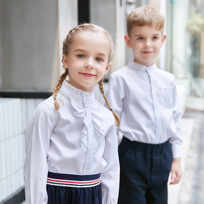 
Wholesale autumn wear high primary kindergarten school Uniform design for boys and girls 