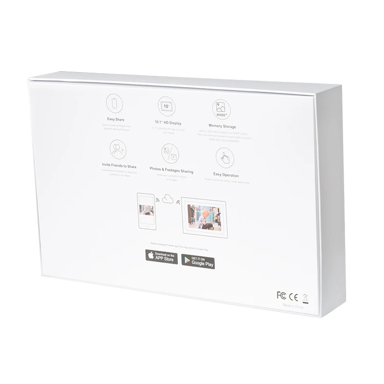 Цифровая фоторамка 10 дюймов LED wifi цифровая фоторамка