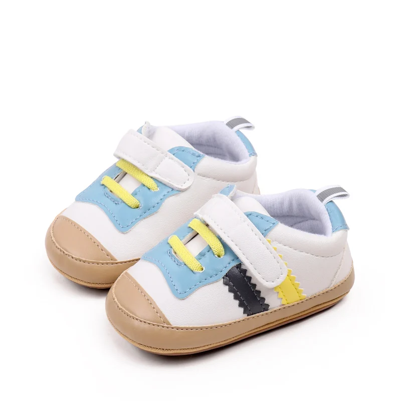 High Quality Anti-slip Soft TPR Outsole Durable Trendy Unisex Baby Walking Shoes Toddler Boys and Girl Shoes in Spring Autumn