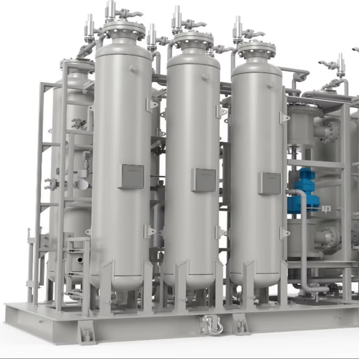 PSA hydrogen hh2 Gas Generator with BOP Purification for refinery petroleum chemical byproduct hydrogen 99.999%