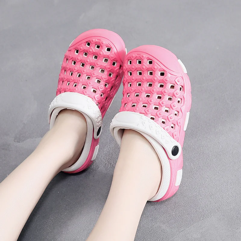 
Fashion beach summer sandals cr0cs girls clog shoes 