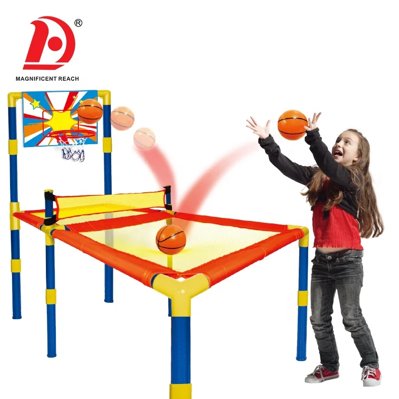 HUADA 2023 GCC Boys Indoor Outdoor Multifunctional Throwing Game Small Sport Ping Pong Toys 3 in 1