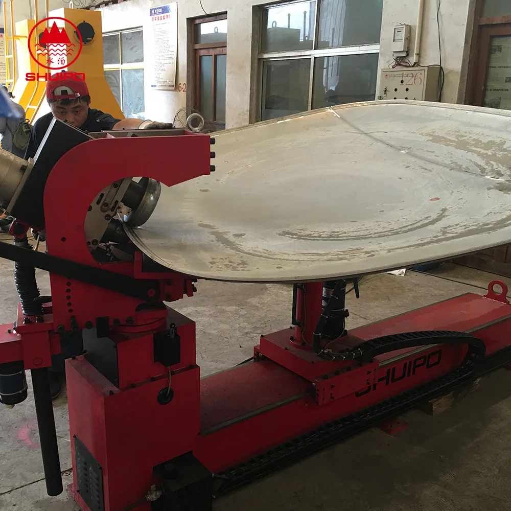 Shuipo XBJ-3000 Tank head edge bending machine Tank head flanging machine dished end flanging machine