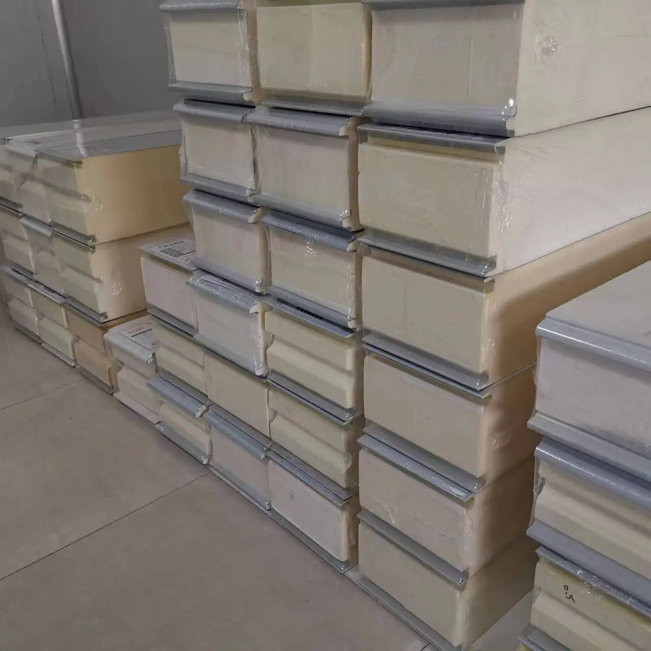 polyurethane rigid insulation board thickness of 100 mm PU PIR pir sandwich panel roof cold room panels
