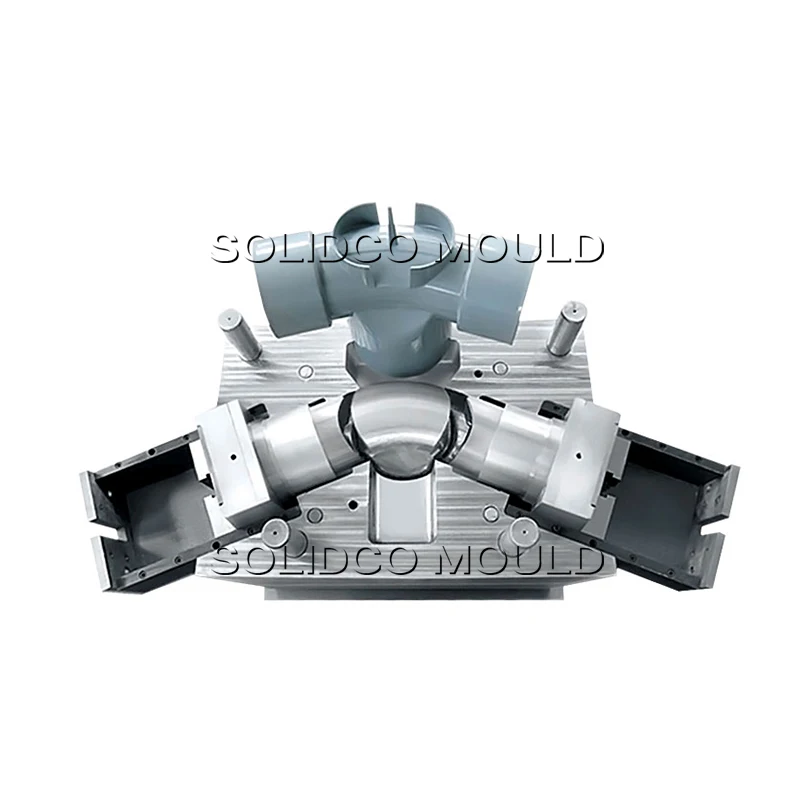 Plastic pvc ppr pipe fitting injection moulds forms