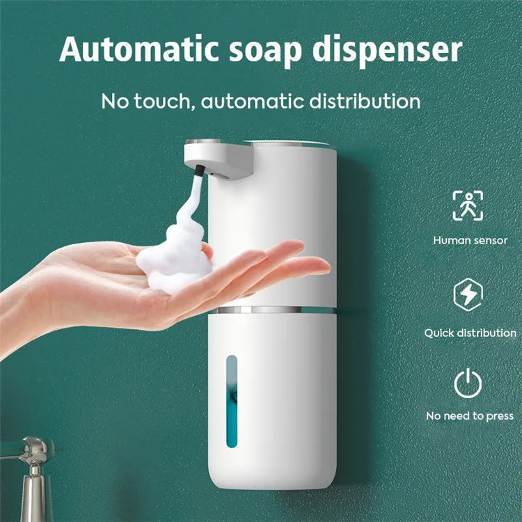 Dispensador De Jabon Automatico Touchless Infrared Electric Foam Soap Dispenser
