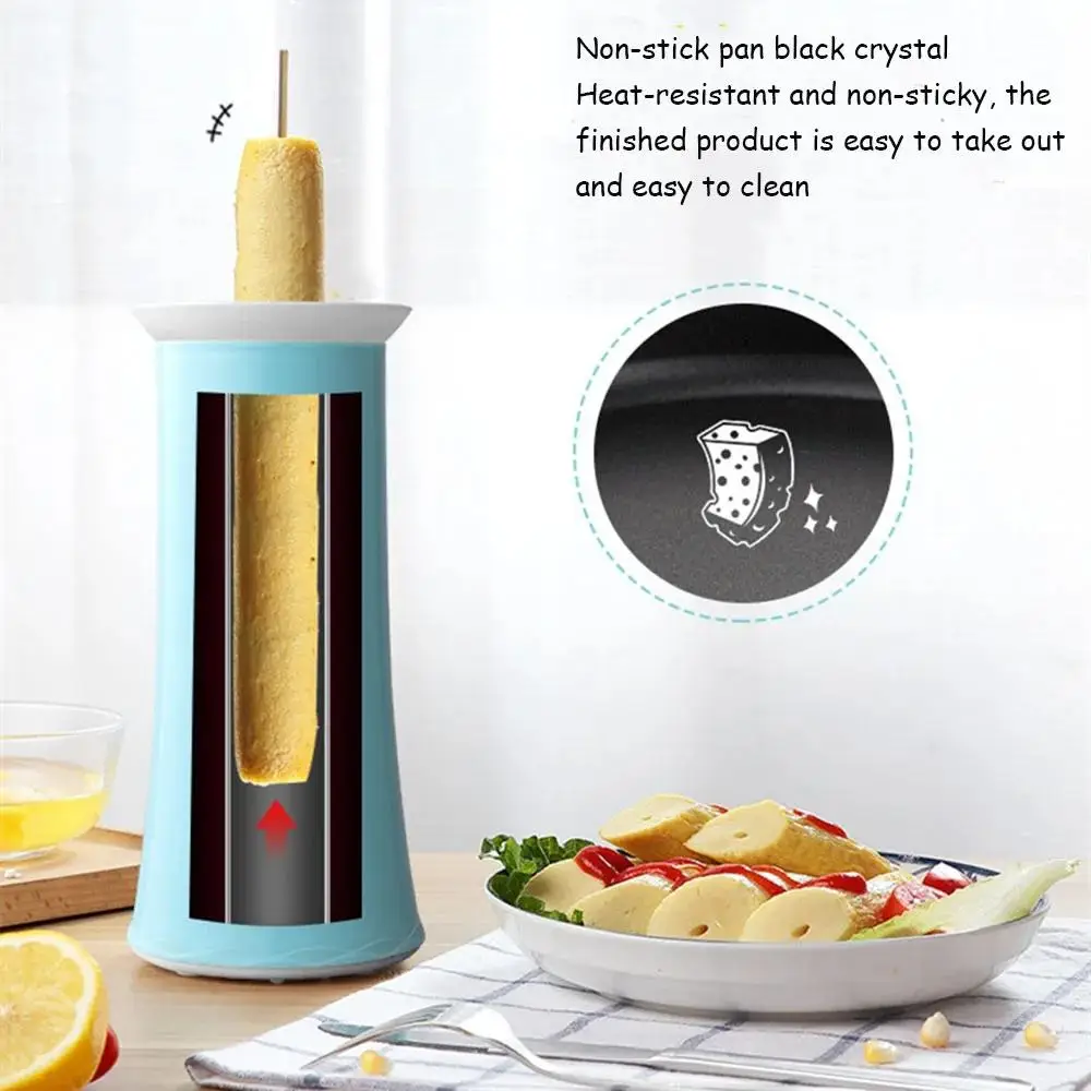 220V Electric Household DIY Electric Automatic Rising Egg Roll Maker Cooking Tool Egg Cup Omelette Master Sausage Machine