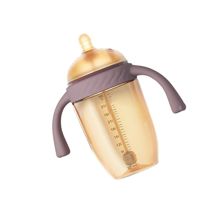 Baby feeding bottles newborn high quality PPSU wide neck baby drinking bottle biberon bebe
