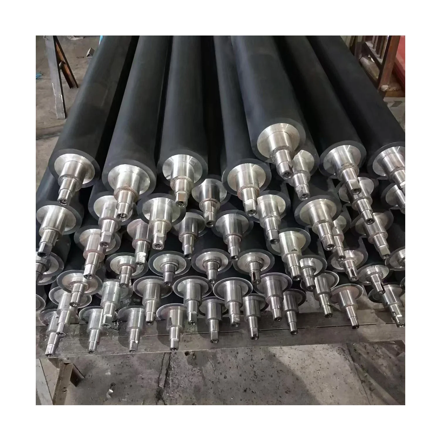 Высококачественный резиновый Конвейерный ленточный ролик с полиуретановым покрытием шкив