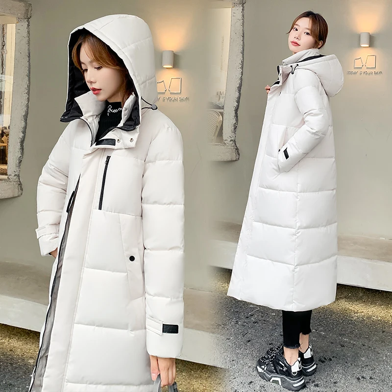 Fashion long women puffer  jacket  bubble coats winter coat women  Black Maxi Long  Quilted Jackets for Women