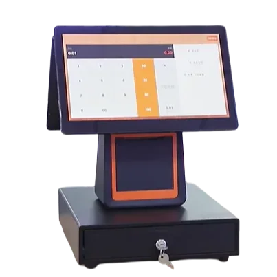 Сенсорный экран Bozz все в одном двухэкранная система контроля Pos Android Cloud терминал кассовый аппарат