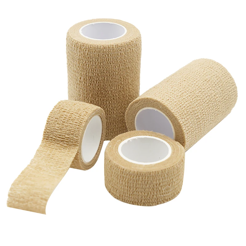 High Quality self adhesive Cotton Sports Athletic medical consumables bandage fabric bandage Elastic Bandage