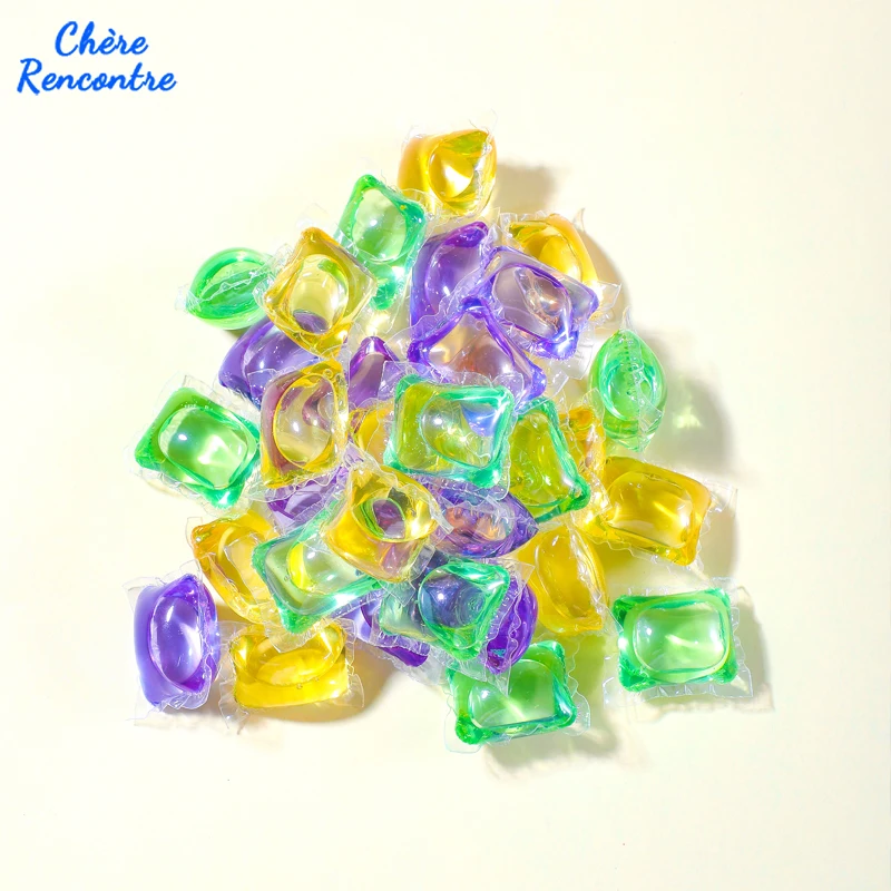 Customized Household Detergent Cleaning Products Perfume Fragrance Concentrated Laundry Pods