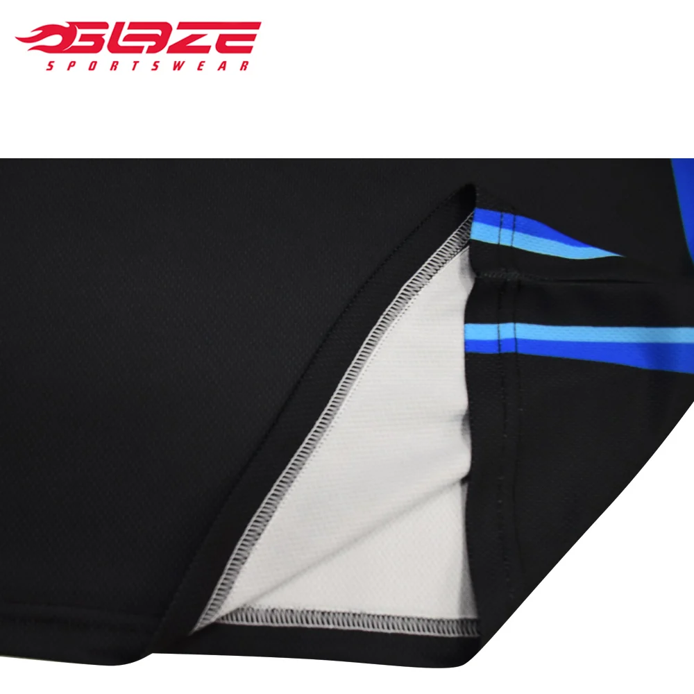 Customized logo short sleeve plain black golf polo shirt men