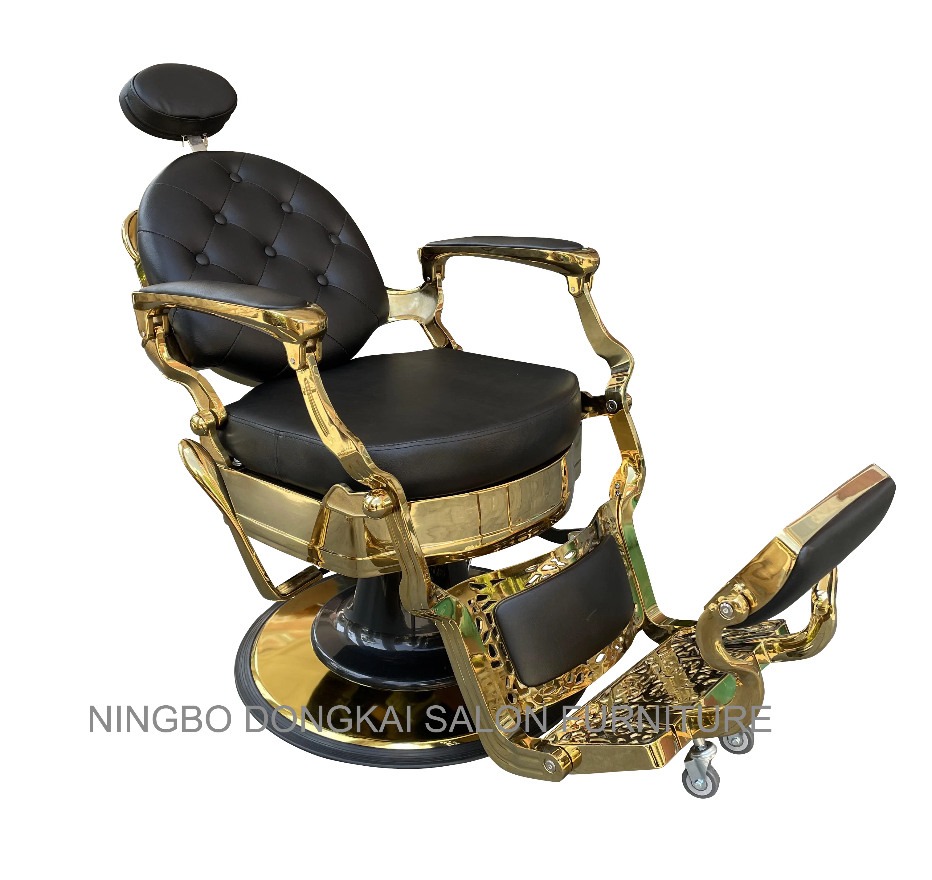 Лидер продаж, мебель для парикмахерской, Золотое кресло для салона, оптовая продажа, дешевое Золотое кресло для парикмахера