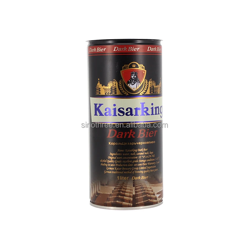 OEM 250ml 310ml 500ml 960ml Tinplate Beverage Tin Cans Three Pieces Tin Can With Easy Open Lids For Beer Milk Coffee Fruit Juice