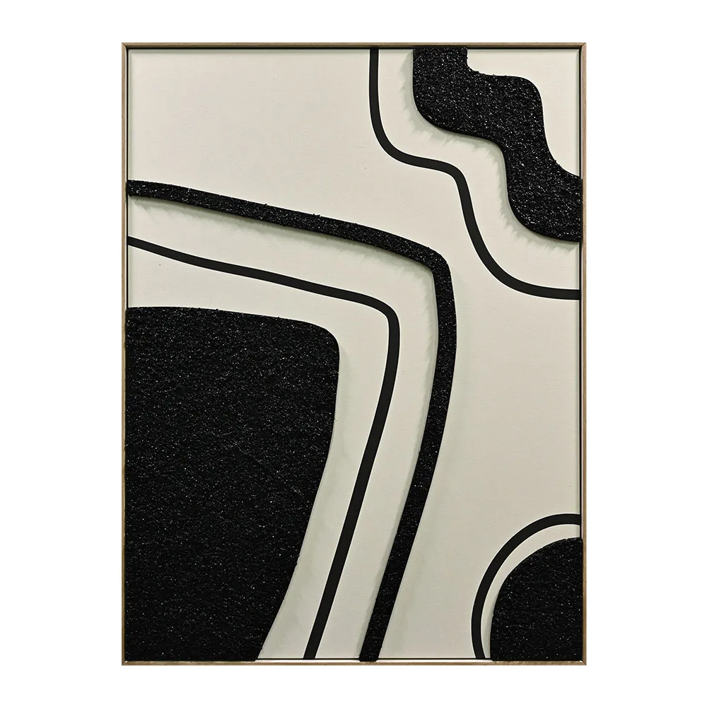 Оптовая продажа современный новейший дизайн ручная роспись абстрактное полотно настенное искусство для декора отеля