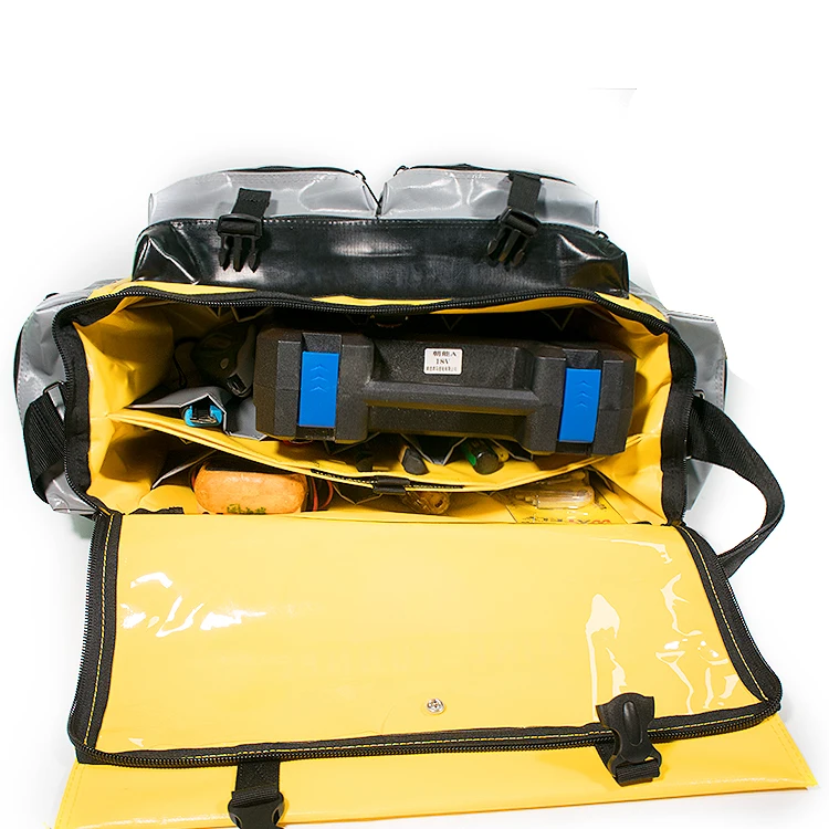 Folding heavy duty vinyl electrical tool kit bags tarpaulin PVC tool bag