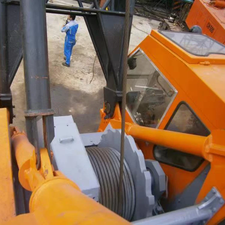 Использованный оригинальный японский гусеничный кран HITACHI Kh300 80 тонн в