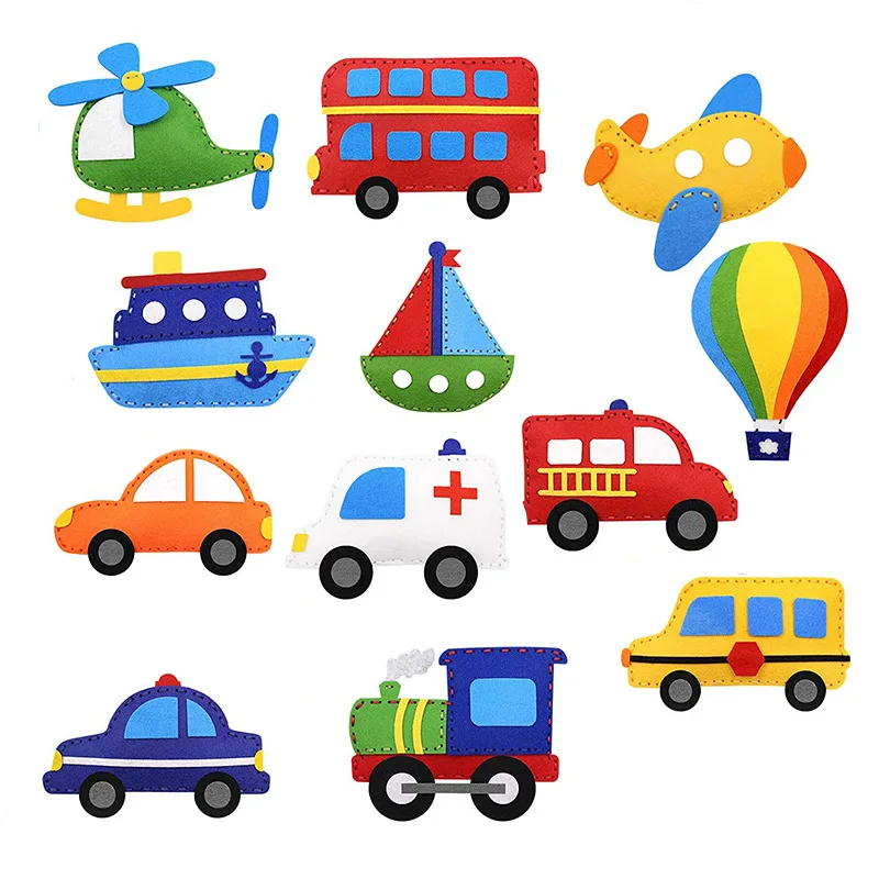 diy educational toys science kit felt handmade sewing kits for kids and adults