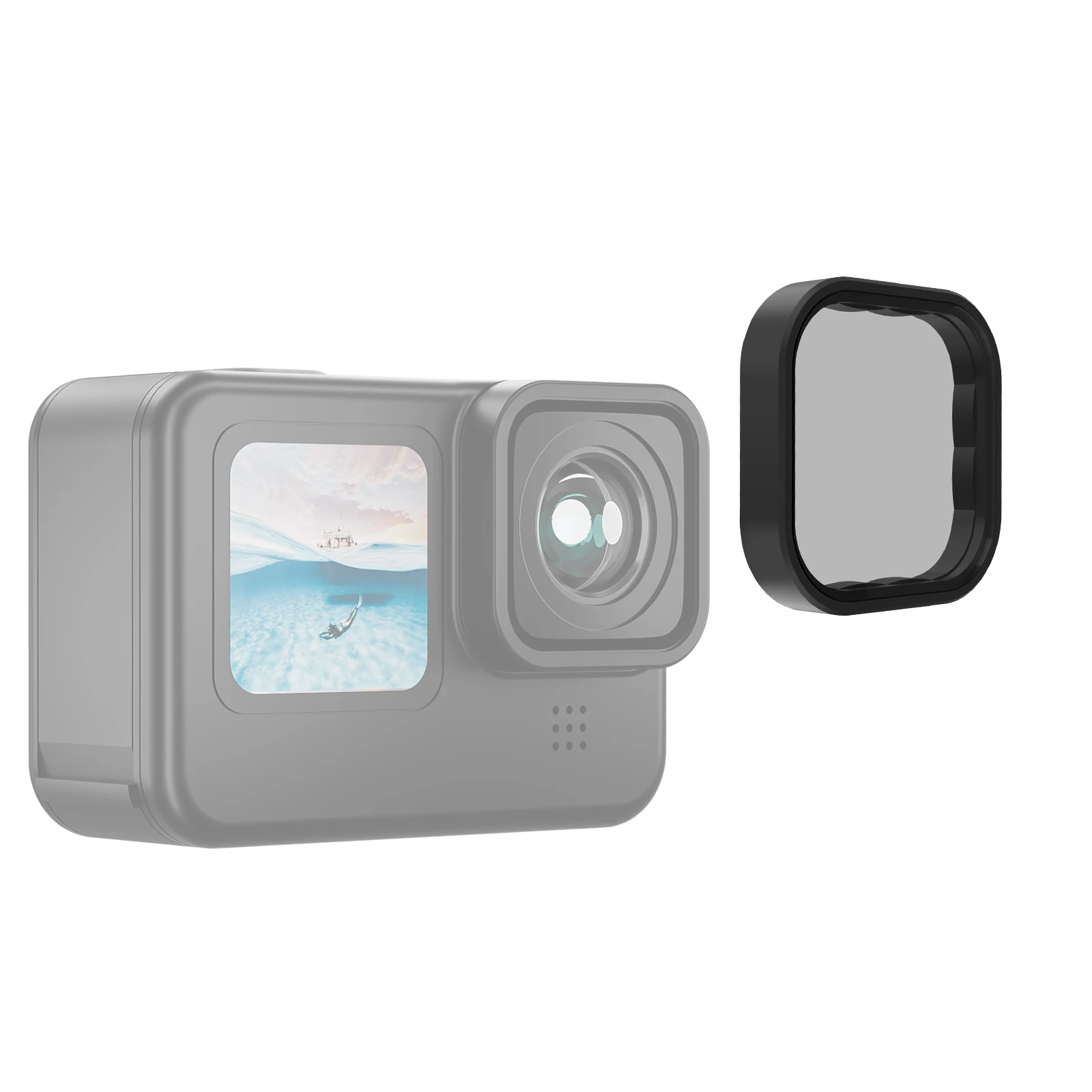 Новое поступление GoPros Hero 12 аксессуары CPL поляризационный фильтр объектива для GoPros Hero 12/11/10/9 камер