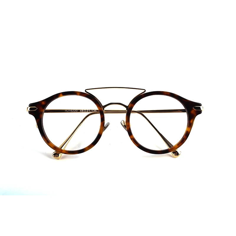 NIce Price Classic Glasses Frames Acetate Metal Eyeglass Frame