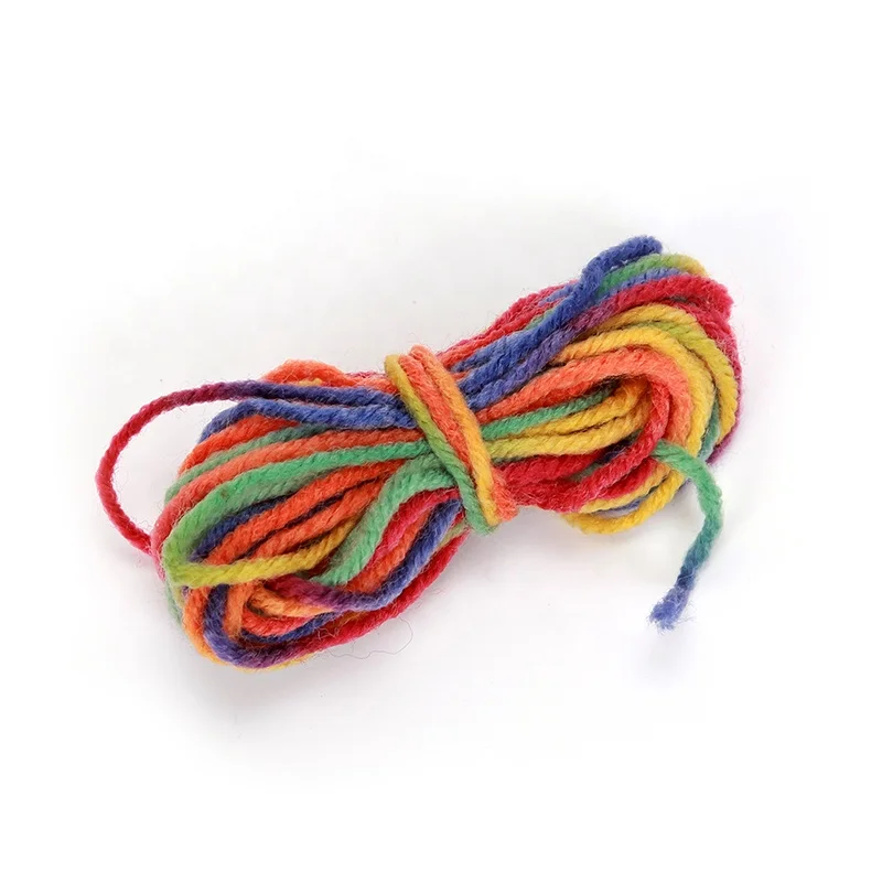 Hand-woven high-quality crocheted wear-resistant space dyed acrylic yarn