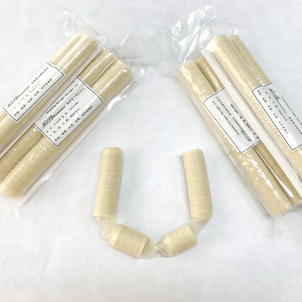 Reliable and Premium sausage casing skins Collagen casings at reasonable prices Speedy Peel Collagen Casing For Sausage