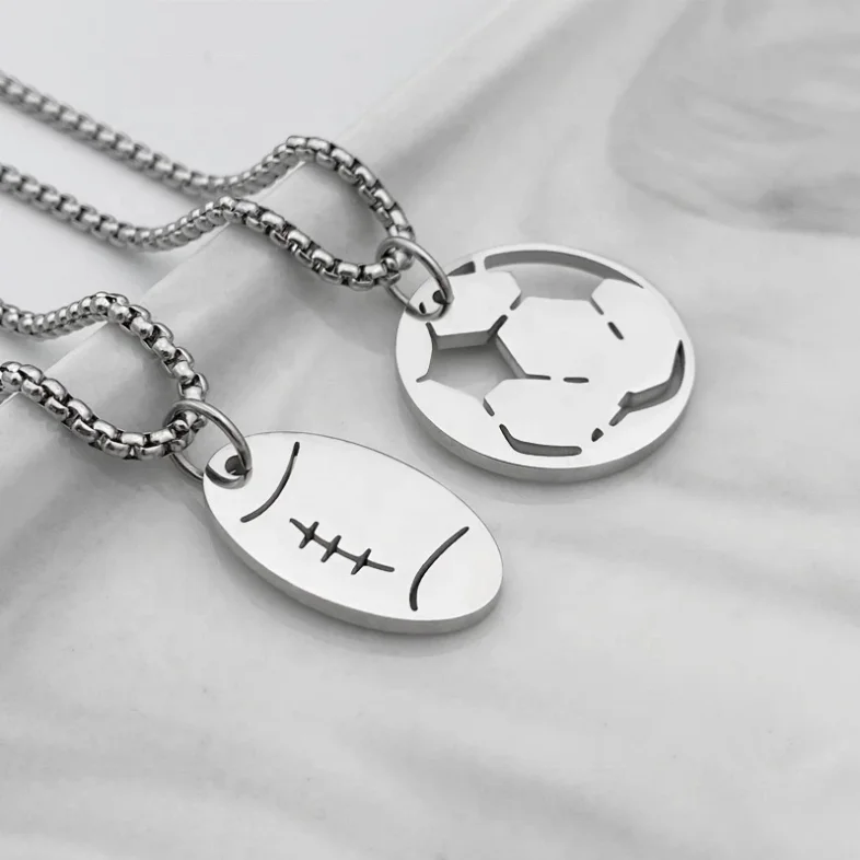 Мужское колье из нержавеющей стали