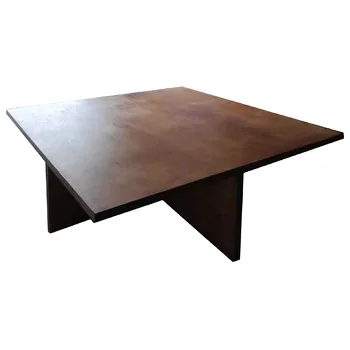 New Arrival Antique Tea Table Wood Veneer solid Creative Home Wooden Coffee Table
