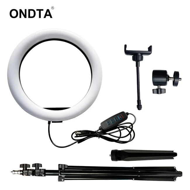 10 inch Dimmable CCT 3000K-6000K Photography LIVE stream makeup  LED  fill light  Ring Light